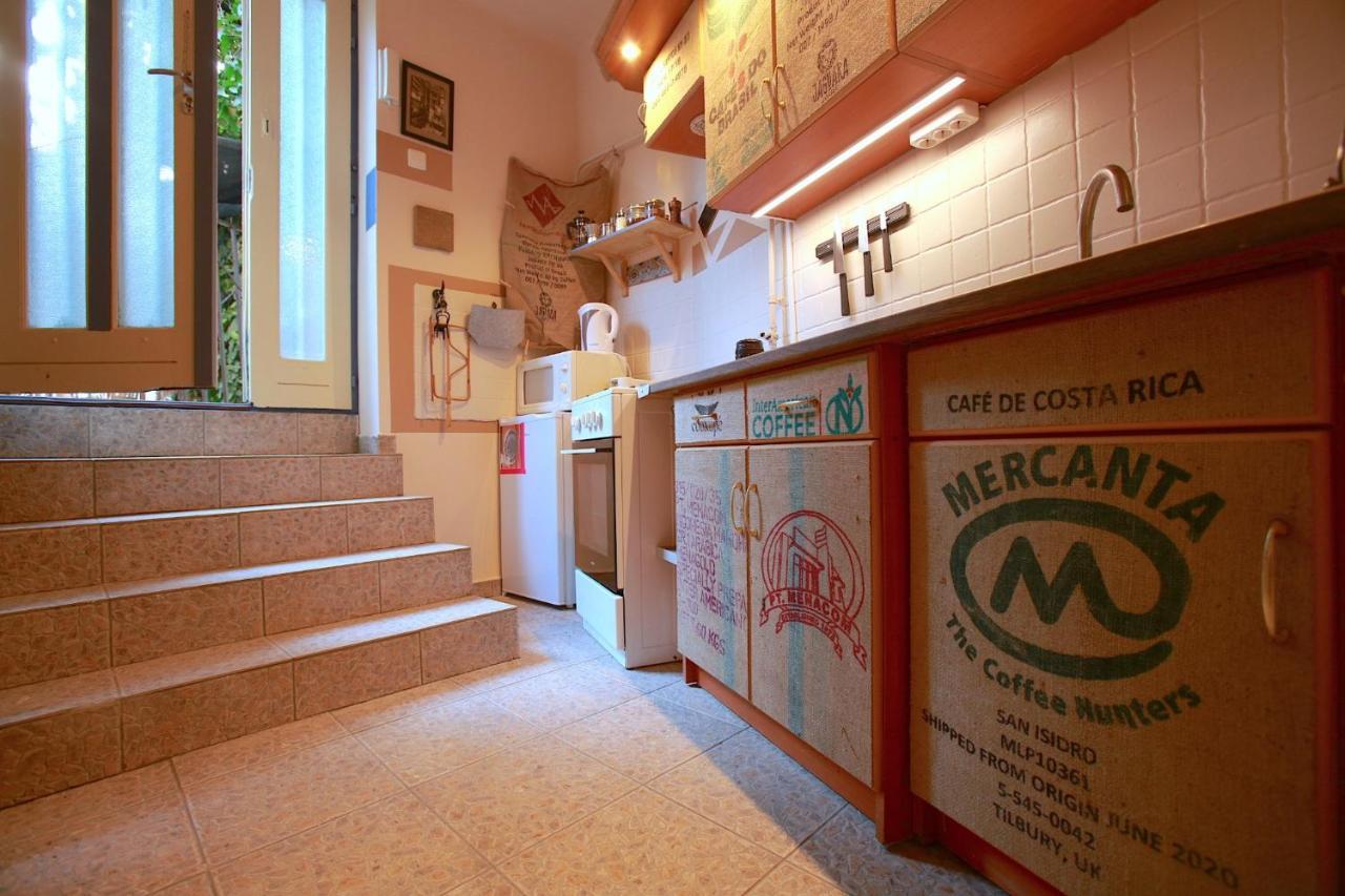 Film Poster Or Coffee Basement Apartman With Terrace Budapest Exterior photo